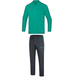 JAKO Striker 2.0 Pr&auml;sentationsanzug t&uuml;rkis/anthrazit M