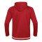 JAKO Striker 2.0 Präsentationsanzug mit Kapuze chili rot/weiß 3XL