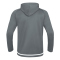 JAKO Striker 2.0 Pr&auml;sentationsanzug mit Kapuze steingrau/wei&szlig; S