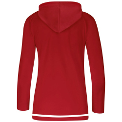 JAKO Striker 2.0 Präsentationsanzug mit Kapuze chili rot/weiß 34 (Damen)