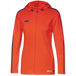 JAKO Striker 2.0 Präsentationsanzug mit Kapuze flame/navy 44 (Damen)