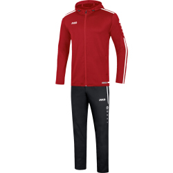 JAKO Striker 2.0 Pr&auml;sentationsanzug mit Kapuze chili...