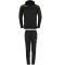 uhlsport Stream 22 Trainingsanzug mit Kapuze schwarz/limonengelb 116
