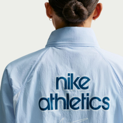 NIKE Sportswear Woven Trainingsjacke Damen 407 - hydrogen blue/white XS
