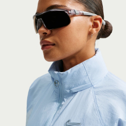 NIKE Sportswear Woven Trainingsjacke Damen 407 - hydrogen blue/white XS