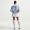 NIKE Sportswear Woven Trainingsjacke Damen 407 - hydrogen blue/white XS