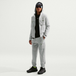 NIKE Sportswear City Utility Jogginghose Kinder 077 - lt smoke grey/lt liquid lime S (128-137 cm)