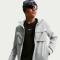 NIKE Sportswear City Utility Kapuzenjacke Kinder 077 - lt smoke grey/lt liquid lime XS (122-128 cm)