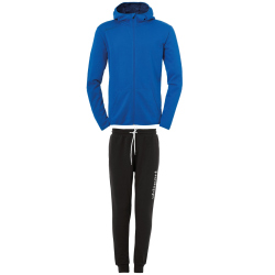 uhlsport Essential Trainingsanzug mit Kapuze azurblau M