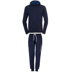uhlsport Essential Trainingsanzug mit Kapuze marine 128