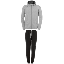 uhlsport Essential Trainingsanzug mit Kapuze dark grau...