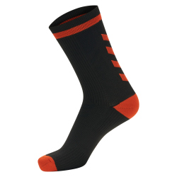 hummel Elite Indoor Socken kurz black/red 39-42