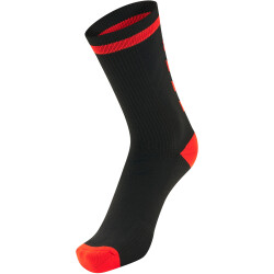 hummel Elite Indoor Socken kurz black/diva pink 27-30