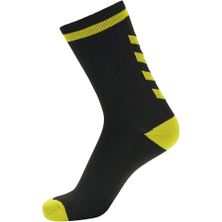 hummel Elite Indoor Socken kurz black/blazing yellow 39-42