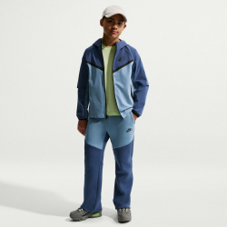 NIKE Sportswear Tech Fleece Open Hem Jogginghose Jungen 461 - mystic navy/work blue/black/black S (128-137 cm)