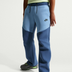 NIKE Sportswear Tech Fleece Open Hem Jogginghose Jungen 461 - mystic navy/work blue/black/black S (128-137 cm)