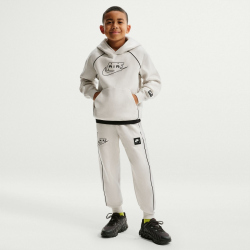 NIKE Air Hoodie Kinder 072 - light bone/black/black M...