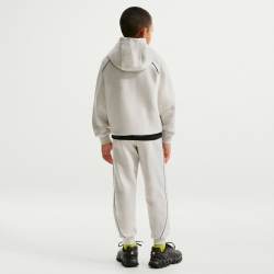 NIKE Air Hoodie Kinder 072 - light bone/black/black M...