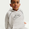 NIKE Air Hoodie Kinder 072 - light bone/black/black M (137-147 cm)