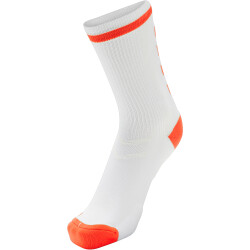 hummel Elite Indoor Socken kurz white/diva pink 27-30