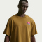 NIKE Life Loose Knit T-Shirt Herren 368 - olive flak XS
