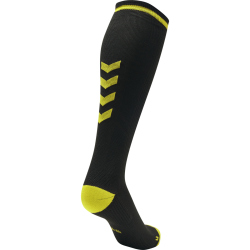 hummel Elite Indoor Socken lang black/blazing yellow 31-34