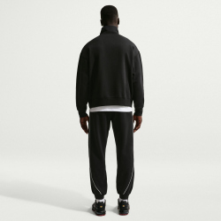 NIKE Sportswear Air 1/4-Zip Fleece Sweatshirt Herren 010 - black/white 3XL