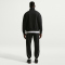 NIKE Sportswear Air 1/4-Zip Fleece Sweatshirt Herren 010 - black/white 3XL