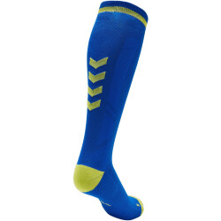 hummel Elite Indoor Socken lang true blue/blazing yellow 27-30