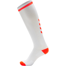 hummel Elite Indoor Socken lang white/diva pink 39-42