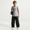 NIKE Sportswear Club T-Shirt Kinder 063 - dk grey heather S (128-137 cm)
