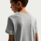 NIKE Sportswear Club T-Shirt Kinder 063 - dk grey heather S (128-137 cm)