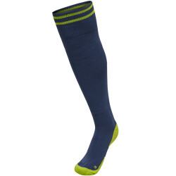 hummel Element Stutzenstrümpfe dark denim/lime punch...