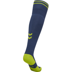 hummel Element Stutzenstr&uuml;mpfe dark denim/lime punch 27-30