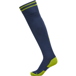 hummel Element Stutzenstrümpfe dark denim/lime punch 46-48