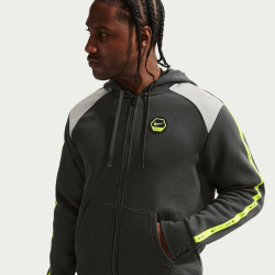 NIKE Sportswear Club Hoodie Herren 070 - dk smoke grey/lt smoke grey XS