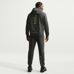 NIKE Sportswear Club Hoodie Herren 070 - dk smoke grey/lt smoke grey S