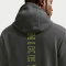 NIKE Sportswear Club Hoodie Herren 070 - dk smoke grey/lt smoke grey S