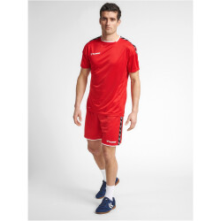 hummel Authentic Polyester kurzarm Trikot Herren true red XXL