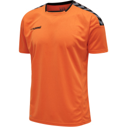 hummel Authentic Polyester kurzarm Trikot Herren tangerine L