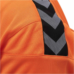 hummel Authentic Polyester kurzarm Trikot Herren tangerine L