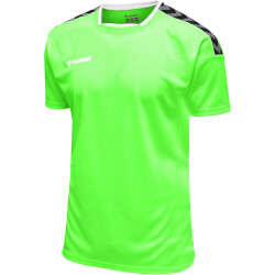 hummel Authentic Polyester kurzarm Trikot Herren green...