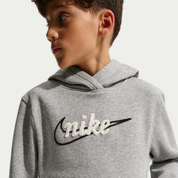 NIKE Sportswear Club Fleece Hoodie Kinder 063 - dk grey...