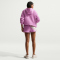 NIKE Sportswear Phoenix Fleece Mid-Waist Shorts Damen 503 - lt magenta/sail S