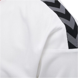 hummel Authentic Polyester kurzarm Trikot Herren white/true red M