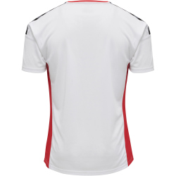 hummel Authentic Polyester kurzarm Trikot Herren white/true red XXL