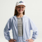 NIKE Sportswear Jersey-Shorts Mädchen 057 - ghost/white S (128-137 cm)