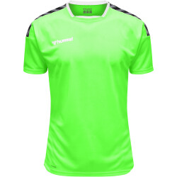 hummel Authentic Polyester kurzarm Trikot Kinder green...