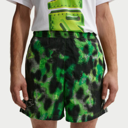 NIKE Sportswear Air Woven Shorts Herren 307 - mean green/white 3XL