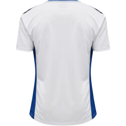 hummel Authentic Polyester kurzarm Trikot Kinder white/true blue 116